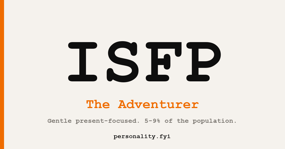Infp Core What Is ISFP? Personality Type, Strengths & Careers (2026)